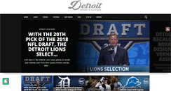 Desktop Screenshot of detroitsportsnation.com